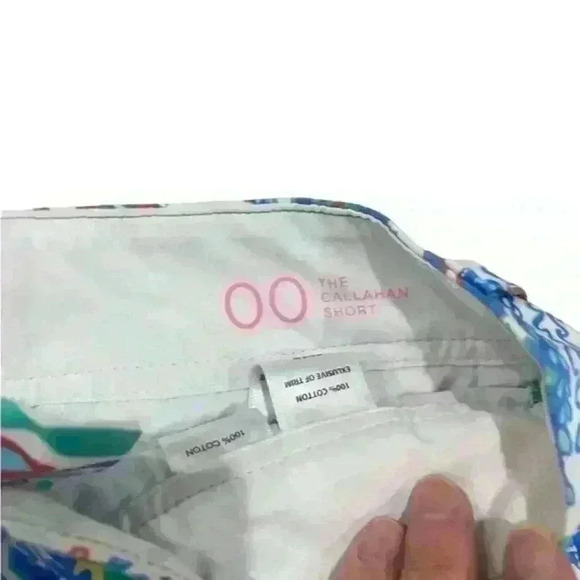 Lilly Pulitzer‎ Multi Let Minnow Callahan Shorts Sz 00 - Picture 6 of 11